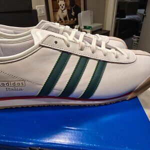 Adidas Italia 70s White Collegiate Green Red Gum Men's Size 10 JS1325 Shoes NEW